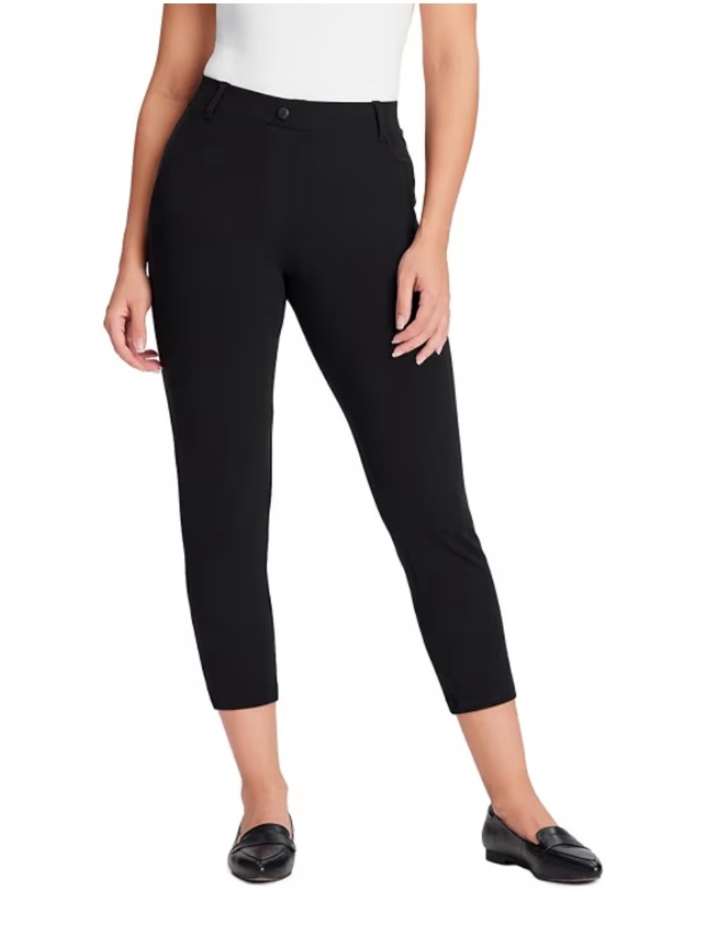 🎀 5/$20 🎀 NWT Yogipace black cropped yoga work pants size XXL